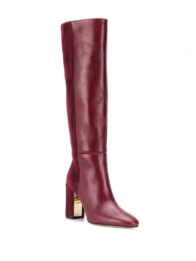 Shop Nicholas Kirkwood Elements Boots 85 In Red