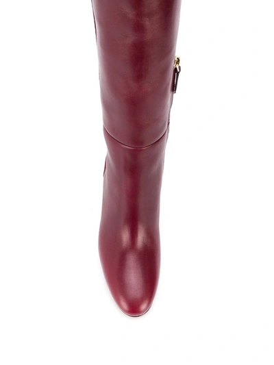 Shop Nicholas Kirkwood Elements Boots 85 In Red