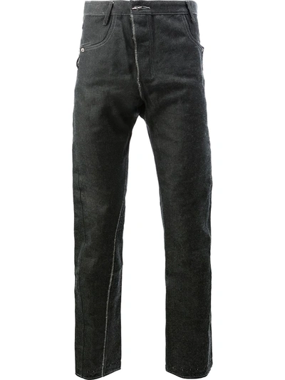 Shop Taichi Murakami Skinny Pants In Black