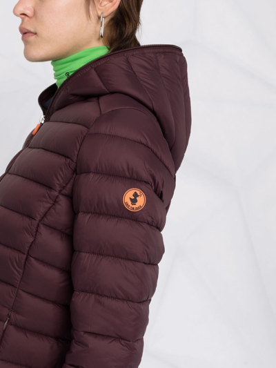 Save The Duck Giga Padded Jacket In Rot