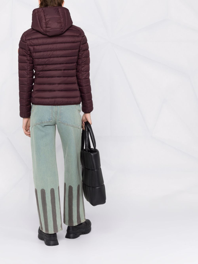 Save The Duck Giga Padded Jacket In Rot