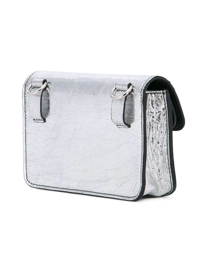 Shop Proenza Schouler Ps11 Belt Bag In Silver