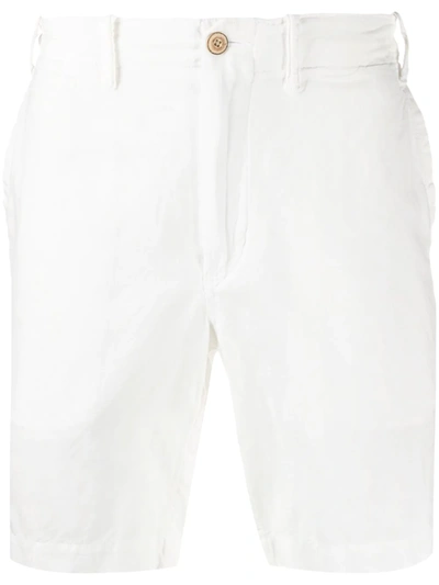 Polo Ralph Lauren Flat Short With Pockets And Loops In White