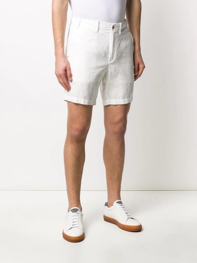 Polo Ralph Lauren Flat Short With Pockets And Loops In White