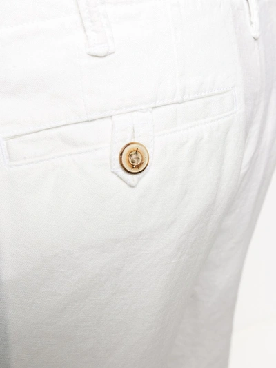 Polo Ralph Lauren Flat Short With Pockets And Loops In White