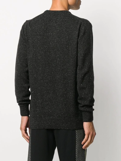 Barbour Tisbury Crewneck Knitted Jumper In Black