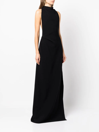 Shop Proenza Schouler Matte Crepe Backless Dress In Black