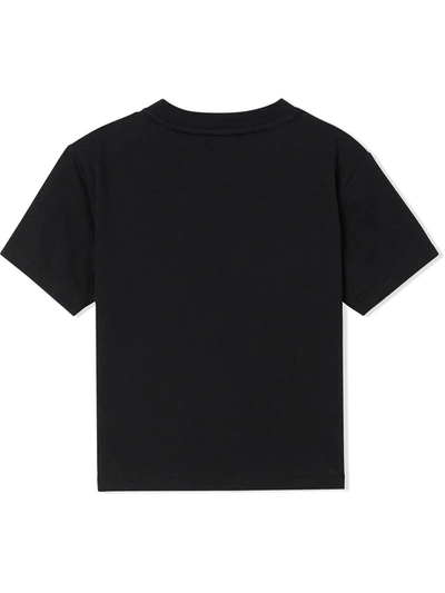 Shop Burberry Logo Print T-shirt In Black