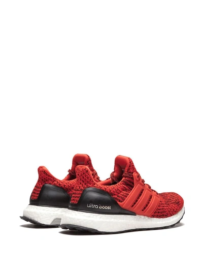Shop Adidas Originals Ultraboost "energy Red" Sneakers