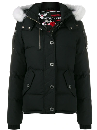 Shop Moose Knuckles 3q Jacket In Black