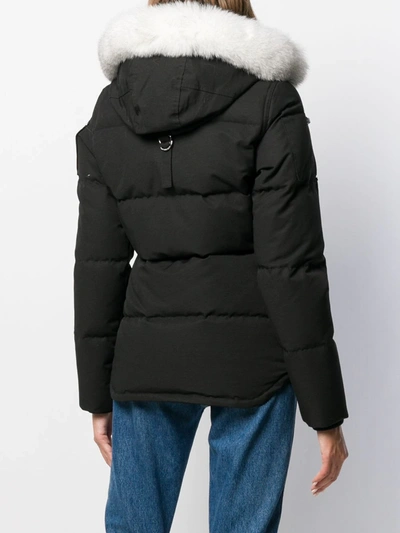 Moose Knuckles 3q Puffer Jacket In Black