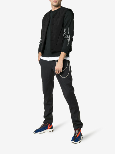 Nike React Runner Mid Wr Ispa Ripstop Sneakers In Blue