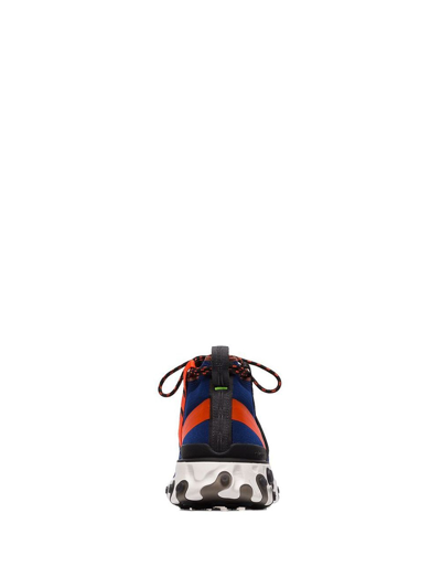 Nike React Runner Mid Wr Ispa Ripstop Sneakers In Blue
