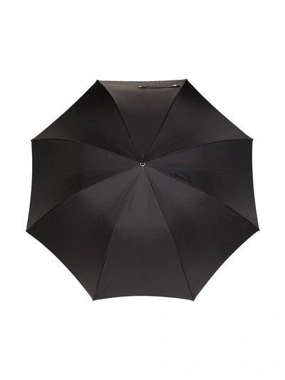 Shop Alexander Mcqueen Skull Handle Umbrella In Black