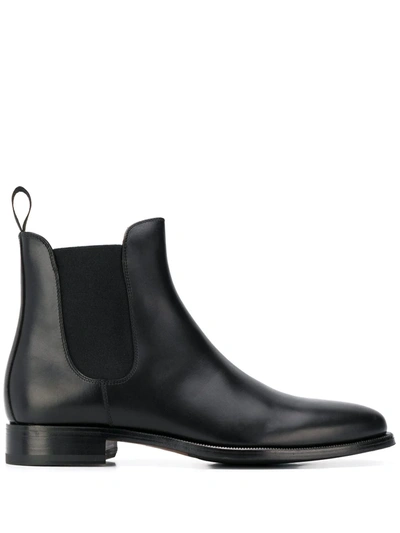 Shop Scarosso Chelsea Boots In Black