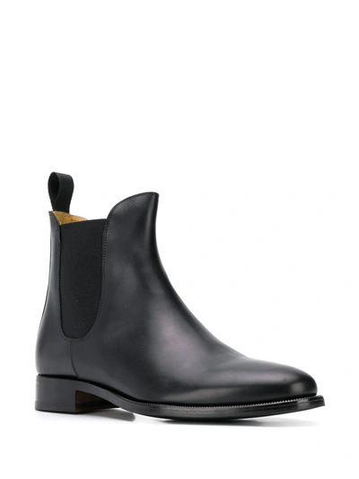 Shop Scarosso Chelsea Boots In Black