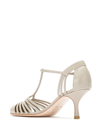 Shop Sarah Chofakian Chamonik Sandals In Neutrals