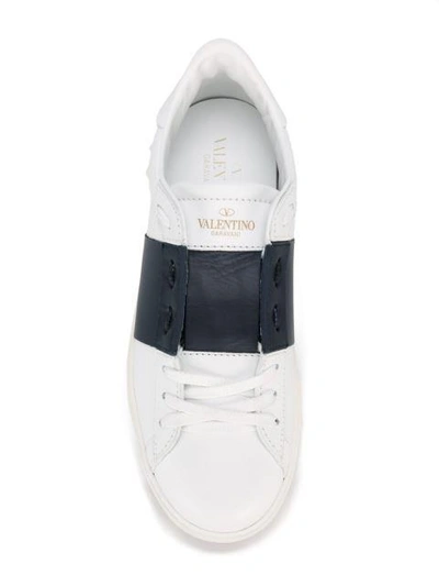 Shop Valentino 'open' Sneakers