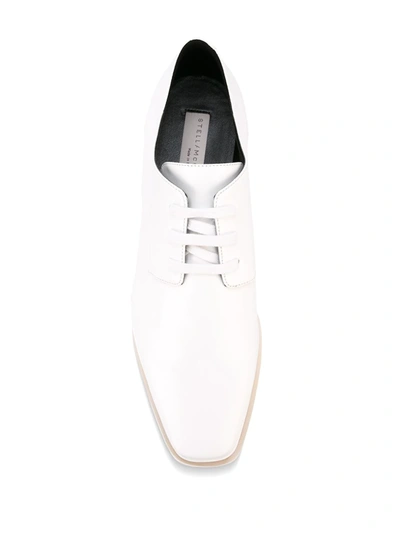 Shop Stella Mccartney Elyse Platform Shoes In White