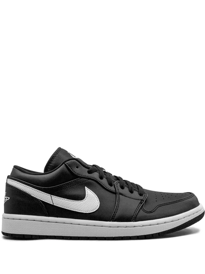 Shop Jordan Air  1 Low "black/white" Sneakers