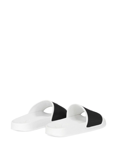 Giuseppe Zanotti Women Rubber Slide Sandals In Black