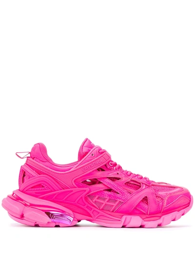 Shop Balenciaga Track.2 Sneakers In Pink