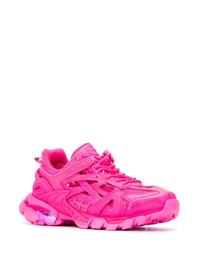 Shop Balenciaga Track.2 Sneakers In Pink