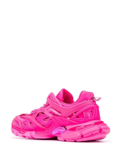 Shop Balenciaga Track.2 Sneakers In Pink