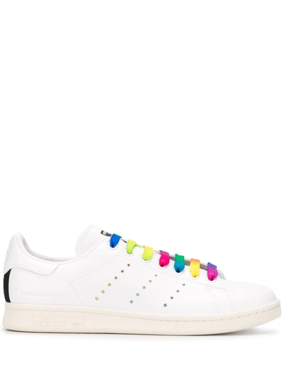 Shop Stella Mccartney Stan Smith Sneakers In White