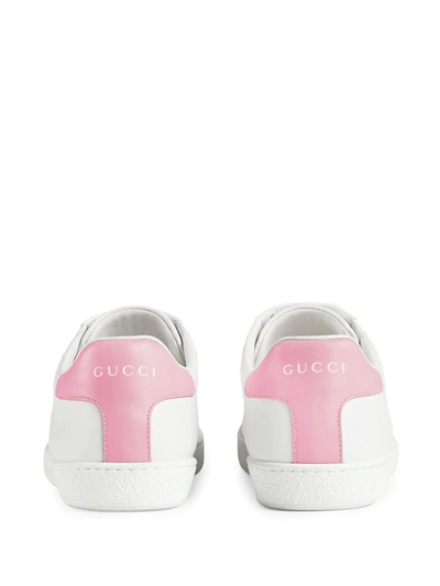 Shop Gucci Ace Sneakers In White