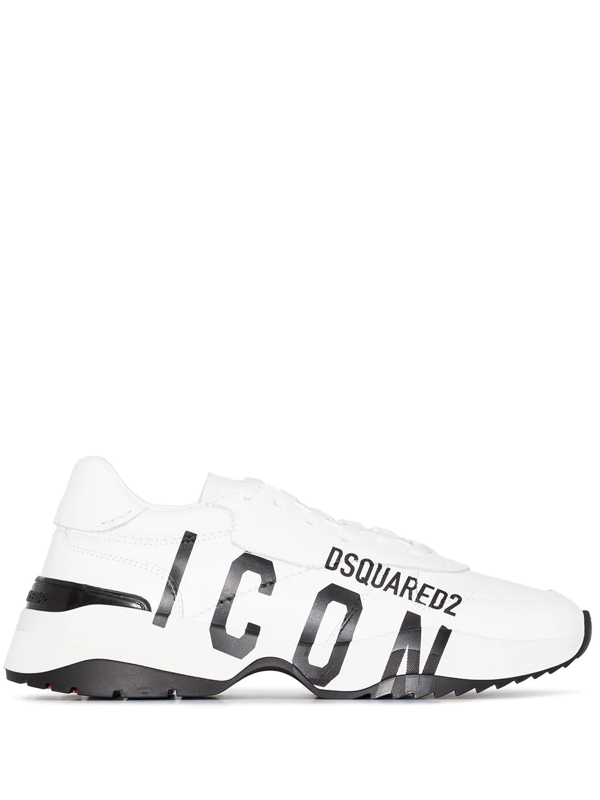 dsquared2 white trainers