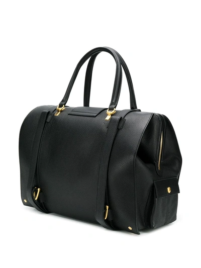 Shop Thom Browne Exclusive Deerskin Mr. Thom Backpack In Black