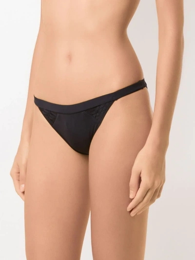 Shop Clube Bossa Eames Bikini Bottoms In Black