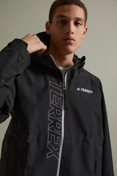Adidas Originals Adidas Terrex Gore-tex Paclite Rain Jacket In Black |  ModeSens