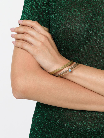 Iosselliani Puro Set Of Three Bangles In Grey