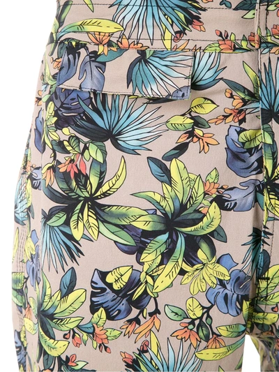 Amir Slama Printed Swimming Shorts In Neutrals