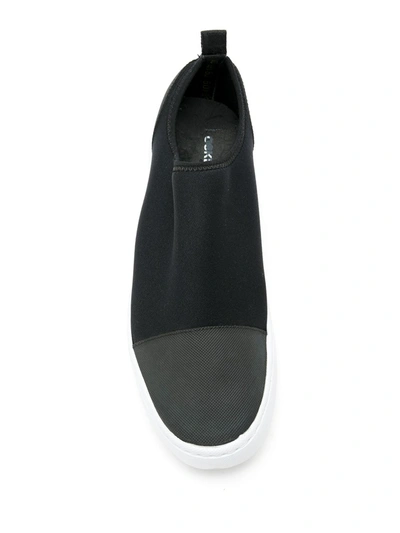 Shop Osklen Superlight Slip-on Sneakers In Black