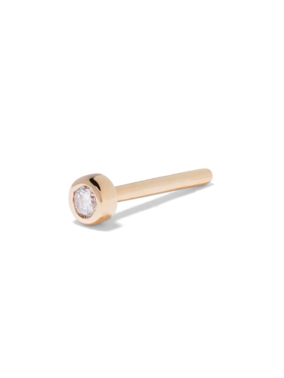 Maria Black 14kt Yellow Gold Diamond Dot Mega Stud Earring In Gold