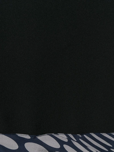 Pre-owned Maison Margiela 1990's Dot Detail A-line Skirt In Black