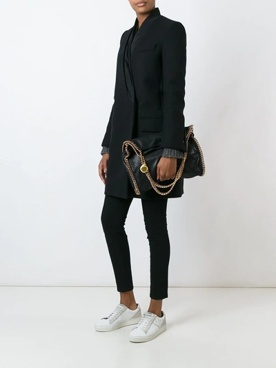 Shop Stella Mccartney Falabella Tote In Black