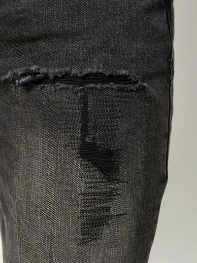 Shop Ksubi Van Winkle Mid-rise Skinny Jeans In Grey