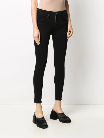 Shop Good American Good Legs Skinny Jeans In Black