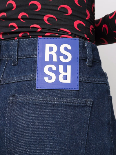 RAF SIMONS HIGH-RISE STRAIGHT-LEG JEANS 