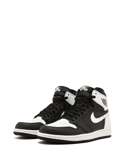 Shop Jordan Air  1 Retro High Og "re2pect" Sneakers In Black