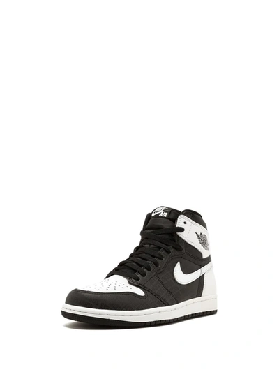 Shop Jordan Air  1 Retro High Og "re2pect" Sneakers In Black