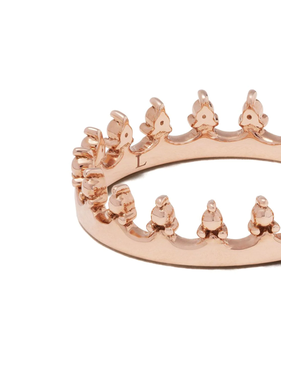 Shop Annoushka 18kt Rose Gold Crown Ring In 18ct Rose Gold