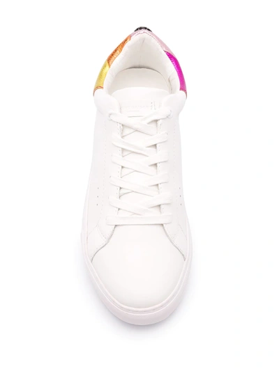 Shop Kurt Geiger Laney Eagle Low-top Sneakers In White