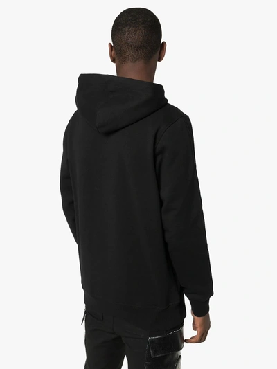 Shop Alyx Logo Print Hoodie In Black