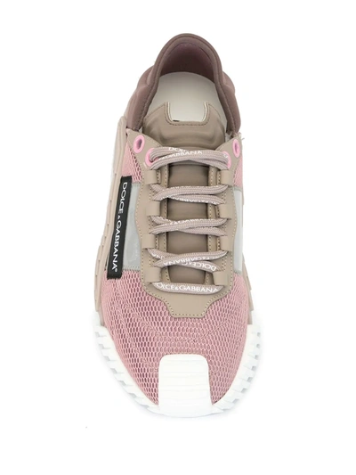 Shop Dolce & Gabbana Ns1 Slip-on Sneakers In Pink