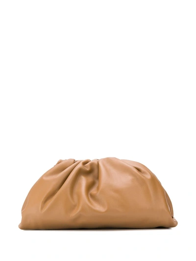 Shop Bottega Veneta The Pouch Bag In Brown